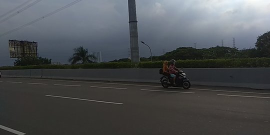 Hindari Banjir, Motor Diperbolehkan Masuk Jalan Tol