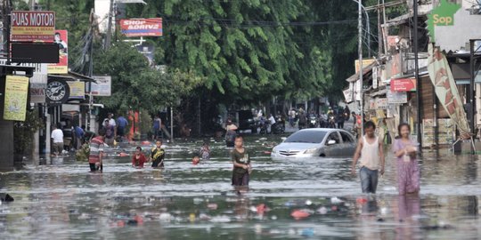 PSI: Anies Tak Tegas, Jakarta Kebanjiran