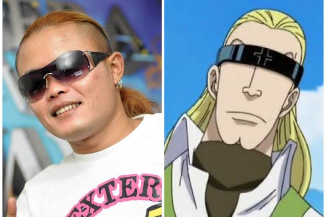 artis mirip karakter one piecestwitter arvinhaseyo