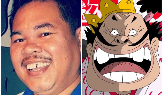 artis mirip karakter one piecestwitter arvinhaseyo