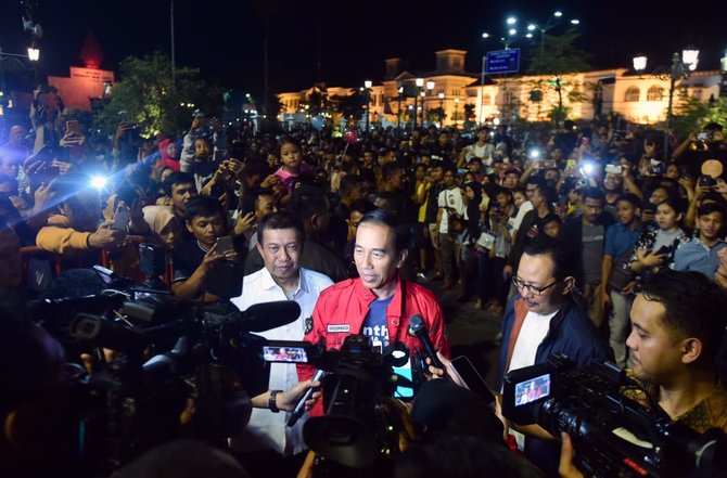 presiden jokowi rayakan tahun baru di yogyakarta