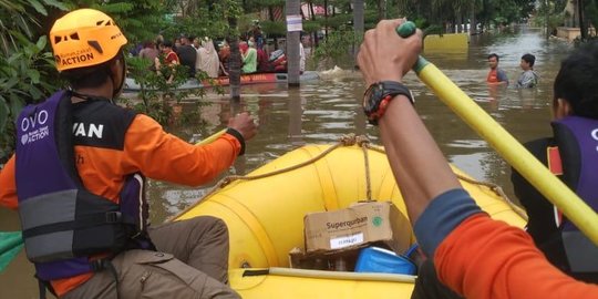 Bantu Korban Banjir Jabodetabek Kini Bisa Donasi Online Lewat OVO