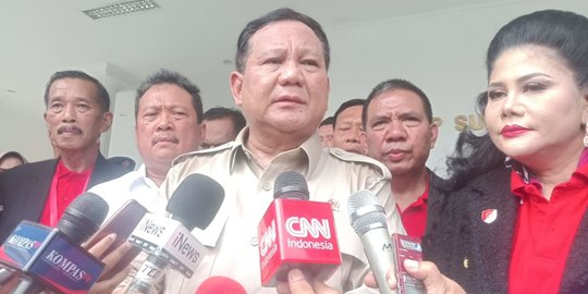 Temui Menko Luhut, Prabowo Cari Solusi Selesaikan Masalah Laut Natuna