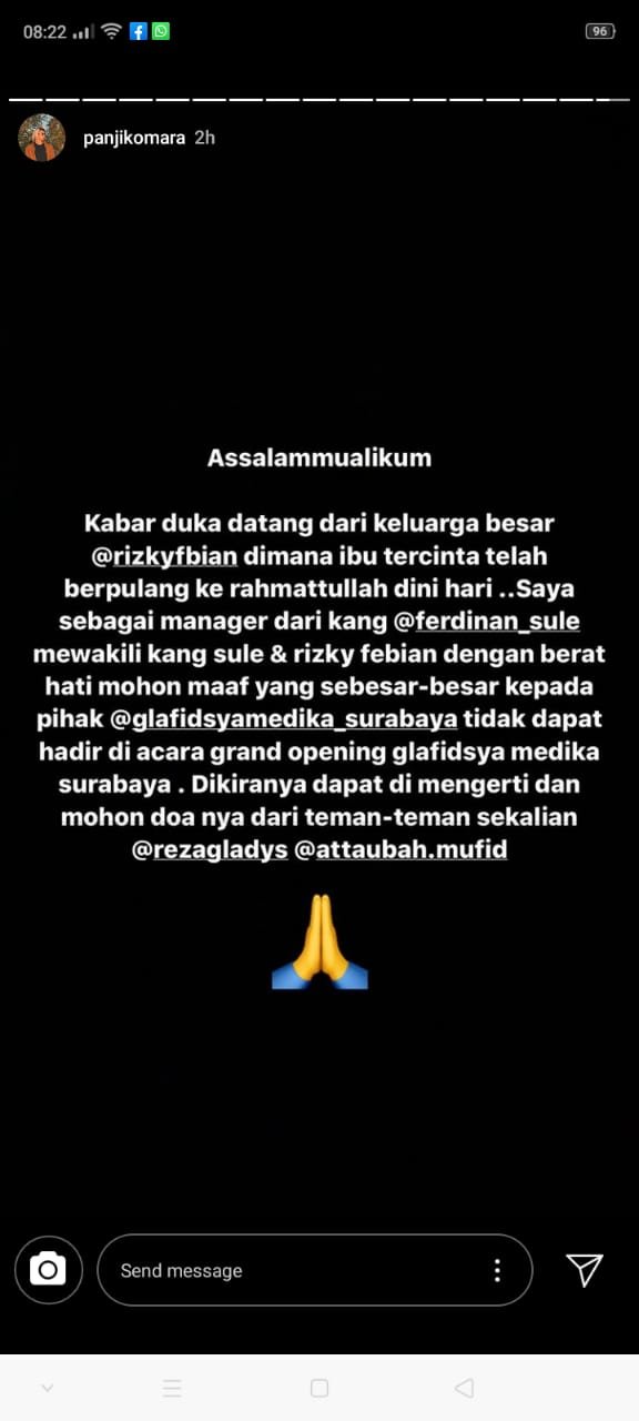 instagram panji komara