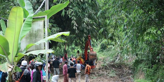 57 Titik Longsor Terpantau di Sukajaya Bogor