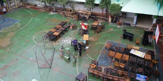 152 Sekolah Terendam Banjir di Kota Bekasi Sudah Bisa Digunakan Besok