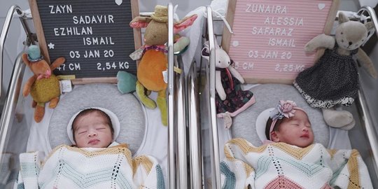 Arti Nama Anak Kembar Syahnaz dan Jeje, Begitu Indah dan Penuh Makna