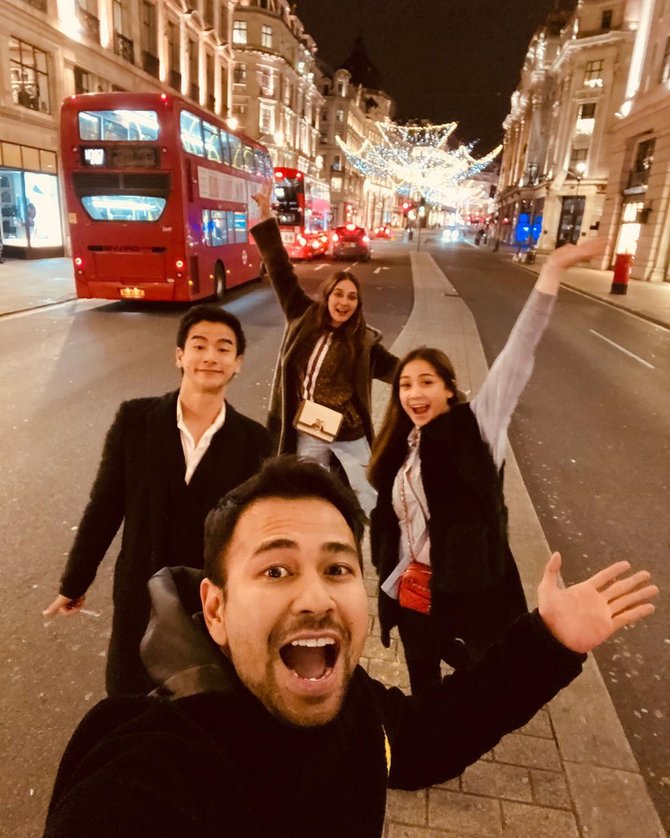 luna maya dan ryo chin serta raffi dan nagita di londoninstagram raffinagita1717