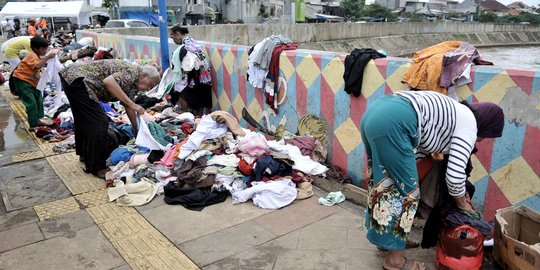 Jumlah Pengungsi Banjir di Jakarta Menurun, Tenda Dipakai untuk Tempat Istirahat