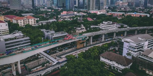 Progres Pembangunan LRT Jabodebek Mencapai 67,3 Persen