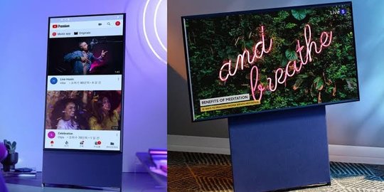 Samsung Perkenalkan TV Vertikal di CES 2020, Cocok Untuk Nonton TikTok!