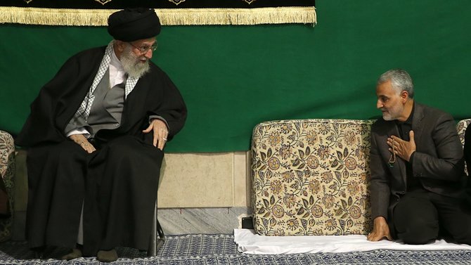 ali khamenei dan qassim sulaimani