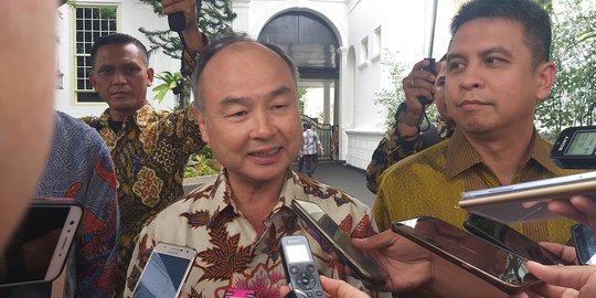 Di Hadapan Presiden Jokowi, Softbank Mau Investasi Rp1.400 T di Ibu Kota Baru