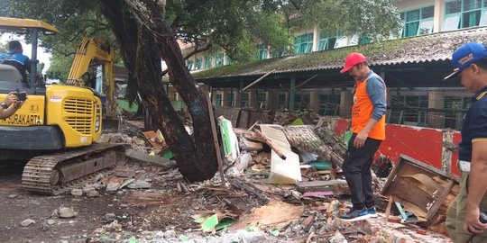 Ganggu Drainase, 21 Bangunan Tak Berizin di Solo Dibongkar