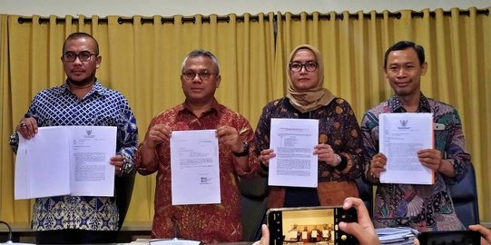 Terima Surat Pengunduran Diri Wahyu Setiawan, KPU Langsung Kirim ke Presiden Jokowi