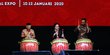 Pukul Bedug, Jokowi-Ma'ruf Amin-Megawati Buka Rakernas dan HUT ke-47 PDIP