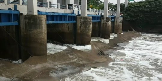 BPBD DKI Sebut Kondisi Tujuh Pintu Air di Jakarta Terpantau Normal