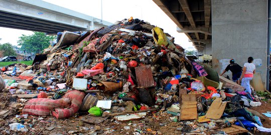 Banjir Jakarta Hasilkan 50 Ribu Ton Sampah