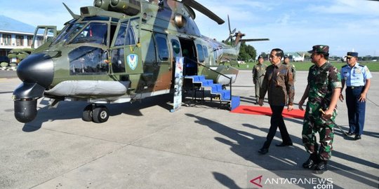 Super Puma Masuk Perawatan, Ini Helikopter Canggih yang Bakal Dipakai Jokowi