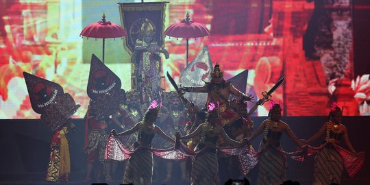 Pentas Budaya Meriahkan Penutupan Rakernas PDI Perjuangan