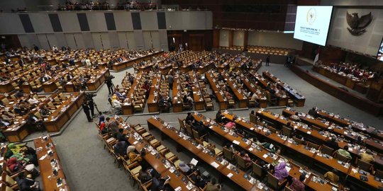 285 Dari 575 Anggota Dewan Hadir di Paripurna DPR RI