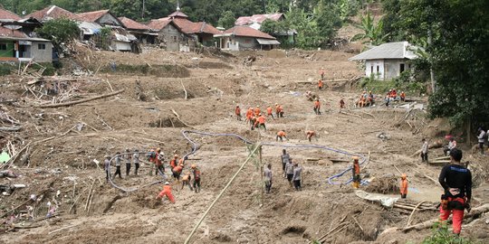 1.520 Hektare Sawah di Bogor Rusak Akibat Bencana Longsor dan Banjir