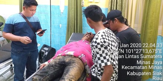 Sekap dan Aniaya Pegawai, Komplotan Pencuri Gasak Alat Berat Kontraktor di Siak