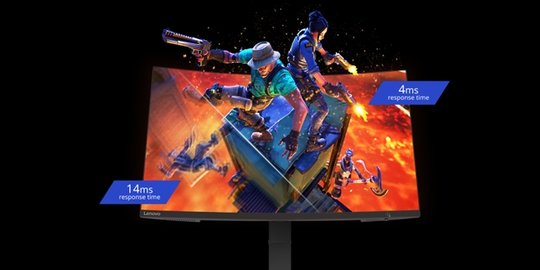 Lenovo Perkenalkan Monitor Lengkung Untuk Gaming di CES 2020, Harga Murah?