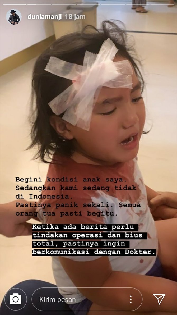 anak anji jatuhinstagram anji