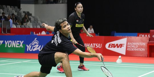 Langkah Ricky/Pia dan Rivaldi/Mentari Kandas di Indonesia Master 2020