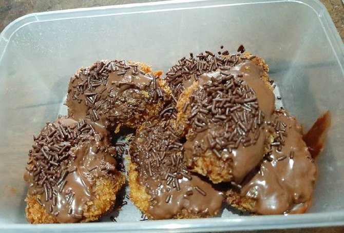 kreasi nugget pisang