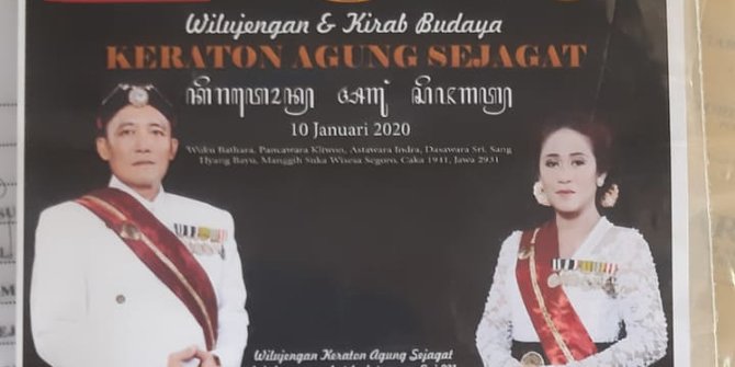 'Raja' & 'Ratu' Keraton Agung Sejagat Jadi Tersangka, Dijerat Pasal Berlapis