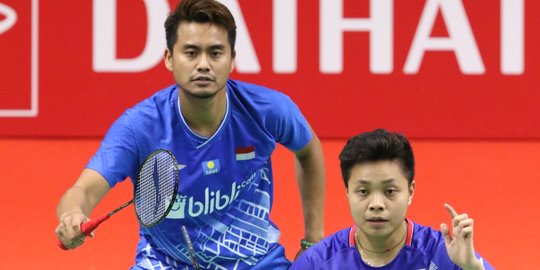 Pasangan Tontowi/Apriyani Melenggang ke Babak Kedua Indonesia Masters 2020