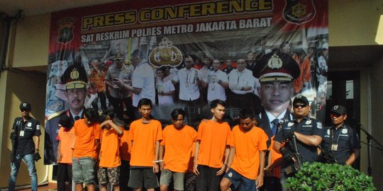 Bentrok 2 Kelompok Pemuda di Jakbar, 16 Orang Jadi Tersangka