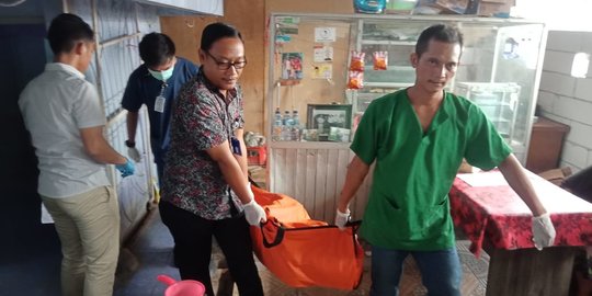 Pemuda Ditemukan Tewas dengan Leher Terikat Tali di kios Pasar Rau Serang