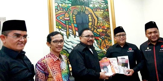 Bertemu GP Ansor, PDIP Bahas Pancasila dan Indonesia Raya