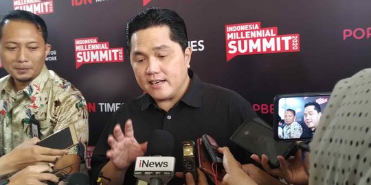 Curhat Erick Thohir Lebih Enak Jadi Pengusaha Ketimbang Menteri