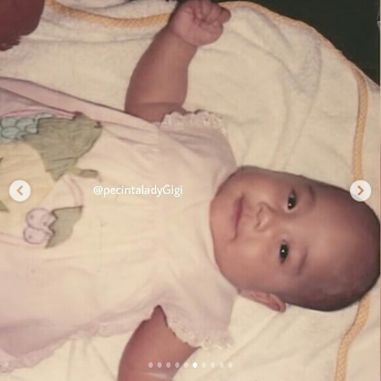 potret masa kecil nagita slavina