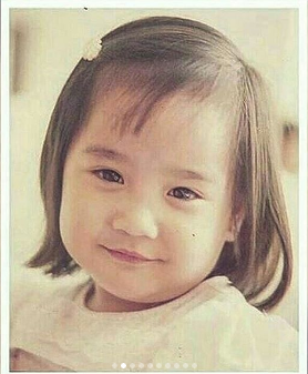 potret masa kecil nagita slavina