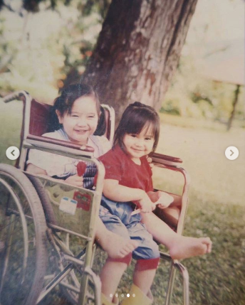 potret masa kecil nagita slavina