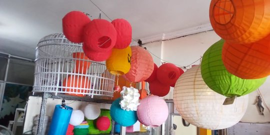 Jelang Imlek, Perajin Lampion di Solo Kebanjiran Pesanan