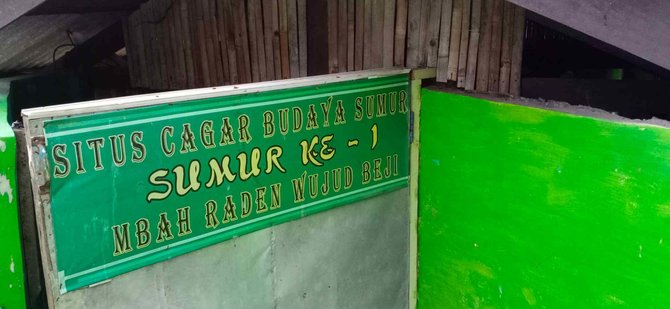 situs cagar budaya sumur 7 mbah raden wujud beji