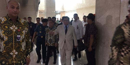 Menhan Prabowo Hingga Panglima TNI Rapat Bersama Komisi I DPR Bahas Natuna