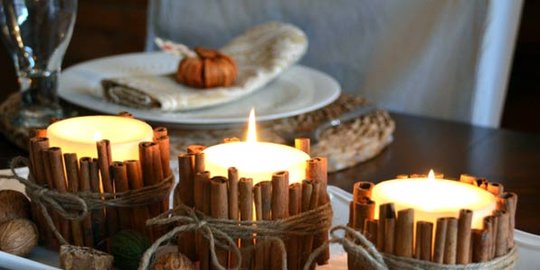 lilin dan kayu manis