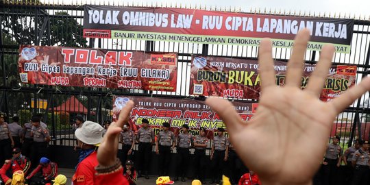 Buruh Tolak Omnibus Law Cipta Lapangan Kerja, Istana Janji Cari Solusi