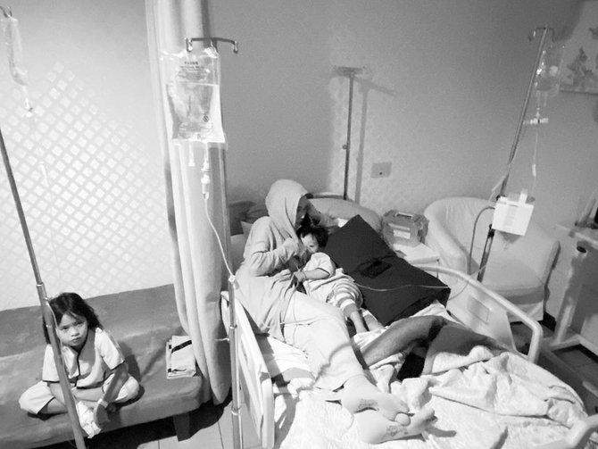 zaskia adya mecca dan anak anaknya dirawat di rumah sakit instagram zaskia dan hanung