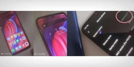 penampakan poco f2 lite bocor di internet, ini spesifikasinya!
