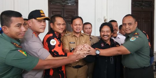 Dimediasi Wali Kota Bogor, 2 Ormas Terlibat Bentrok Sepakat Berdamai