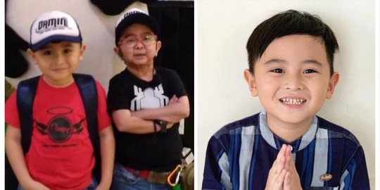 7 Potret Ivander Haykal Firdaus, Anak Daus Mini yang Ganteng dan Menggemaskan