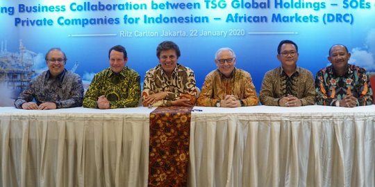 TSG Global Holdings Gandeng 10 Perusahaan Indonesia Garap Megaproyek di Kongo